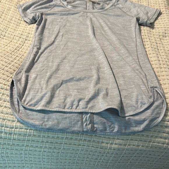 Heathered Gray Workout Top - Picture 3 of 4